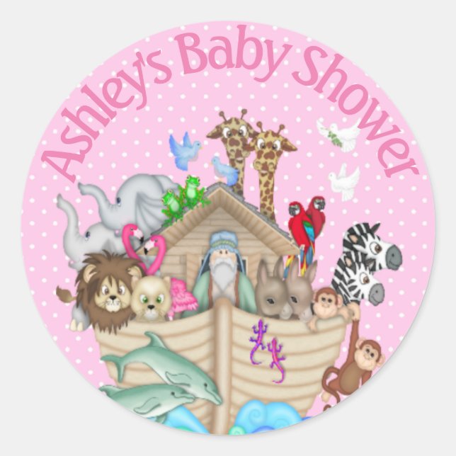 Pegatinas árabes de Noé invitados (Anverso)