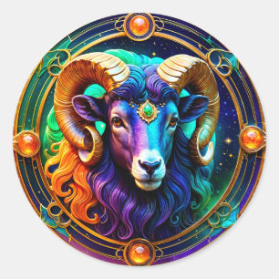 Pegatinas Aries Zodiac, Zodiaco Celeste