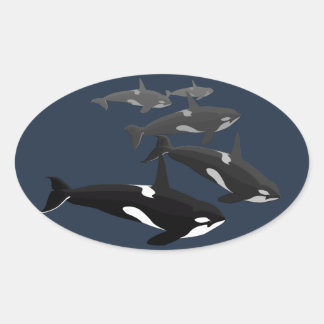 Pegatinas asesinos de ballenas para Pegatinas orca