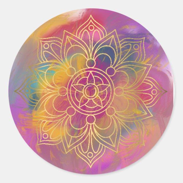 Pegatinas atrapasueños  (Anverso)