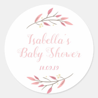 Pegatinas Baby Shower personalizados