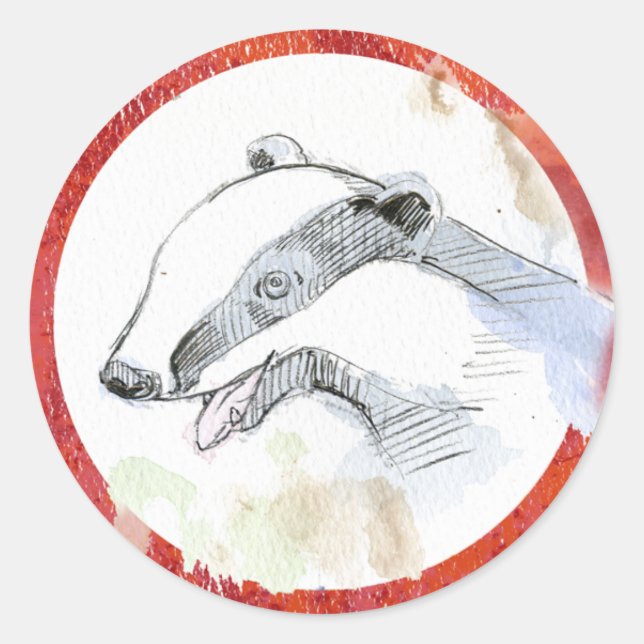Pegatinas Badger (Anverso)