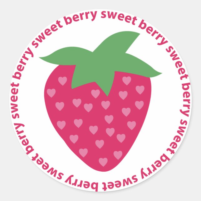 Pegatinas Berry Sweet (Anverso)