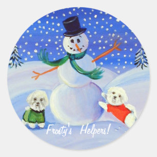 Pegatinas Bichon Frise