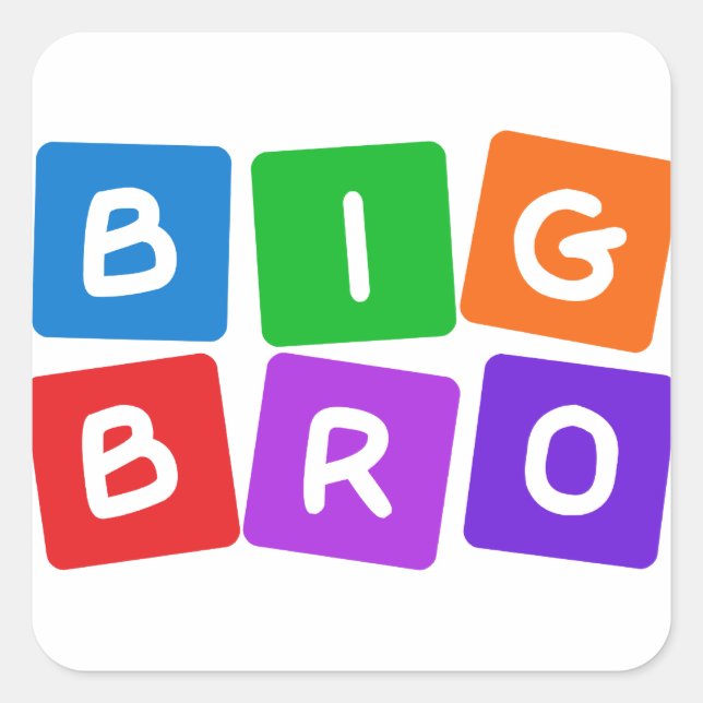 Pegatinas Big Bro (Anverso)