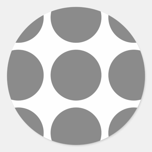 Pegatinas Big Polka Dots (Anverso)