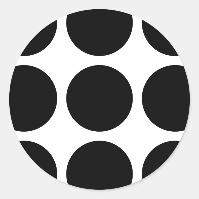 Pegatinas Big Polka Dots (Anverso)