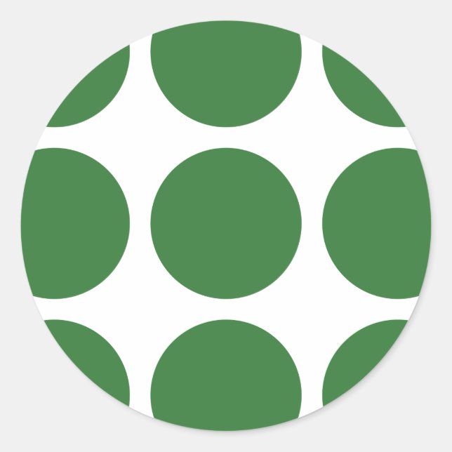 Pegatinas Big Polka Dots (Anverso)