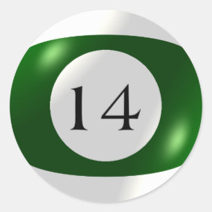 Pegatinas - Billetes - 14 bolas