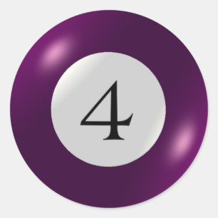 Pegatinas - Billetes - 4 bolas