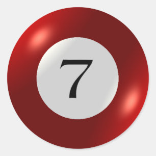 Pegatinas - Billetes - 7 bolas