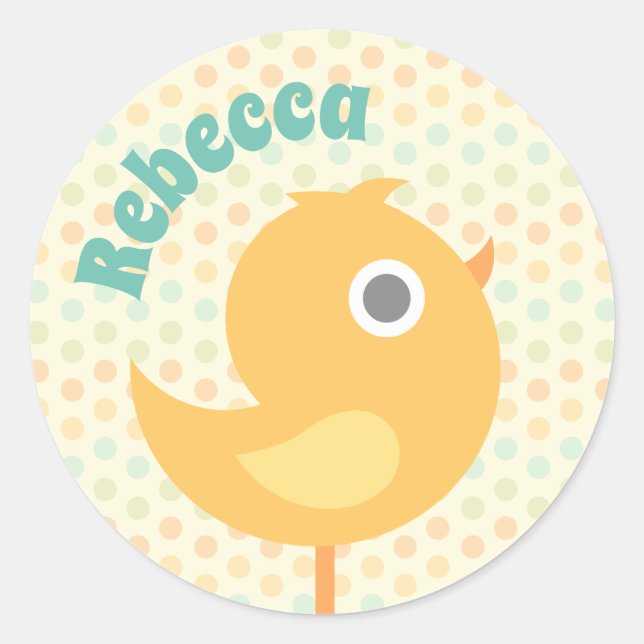 Pegatinas Birdie (Anverso)