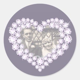 Pegatinas blancos grises que conmemoran el anivers