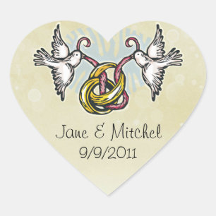 Pegatinas boda Bells