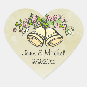 Pegatinas boda Bells