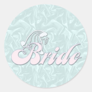 Pegatinas Bride Turquoise Silk