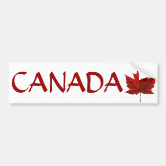 Pegatinas canadienses de la hoja de arce de la