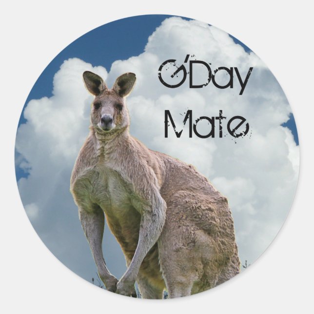 Pegatinas canguro (Anverso)