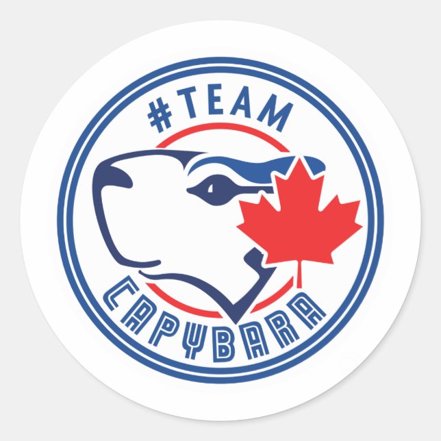 Pegatinas Capybara (Anverso)