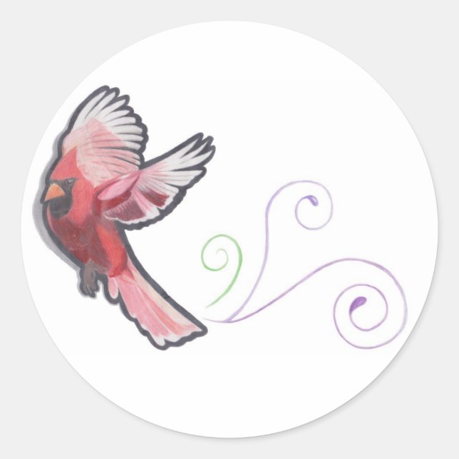 Pegatinas cardinales (Anverso)