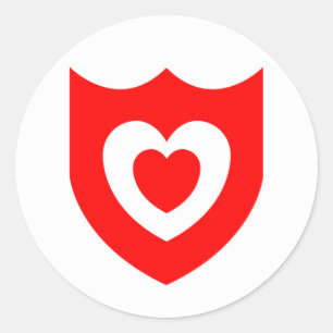 Pegatinas cariñosos del icono del día (hoja)