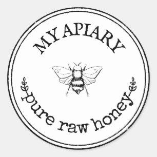 Pegatinas caseros de la casa de campo Bumblebee Ro