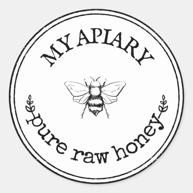 Pegatinas caseros de la casa de campo Bumblebee Ro (Anverso)