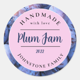 Pegatinas caseros de Plum Jam