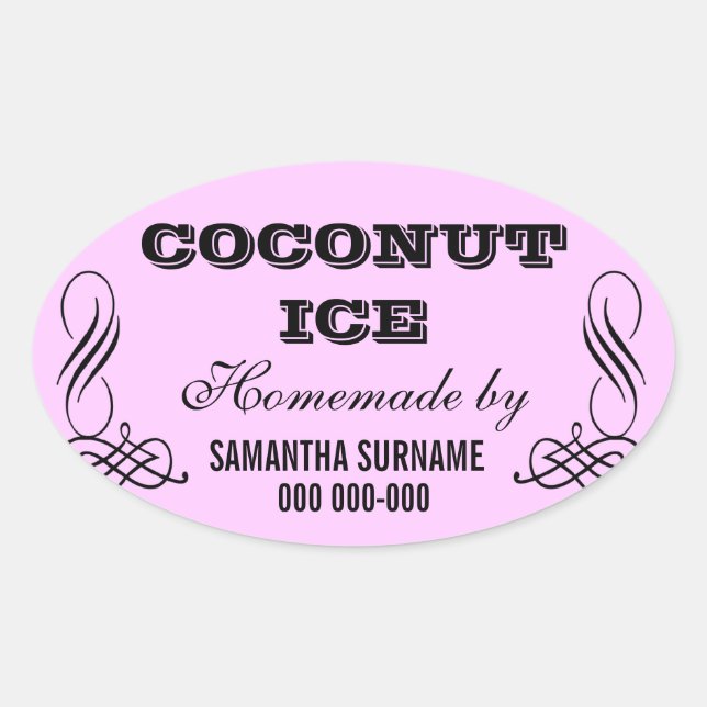 Pegatinas caseros de tarro de mermelada (Anverso)