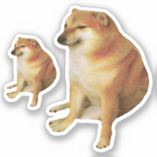 Pegatinas Cheems Meme