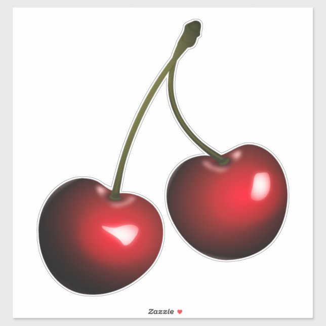 Pegatinas Cherries Vinyl (Hoja)
