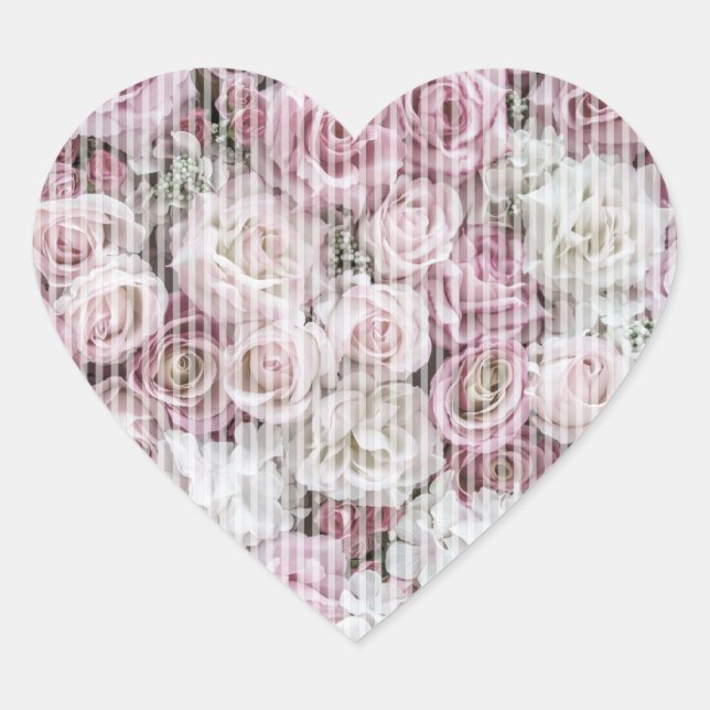 Pegatinas - Collage de Rosas de Victoria (Anverso)