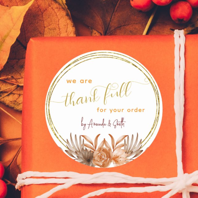 pegatinas comerciales de Acción de Gracias blancos (Subido por el creador)