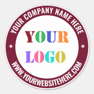 Pegatinas comerciales de personalizado y logotipos