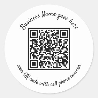 Pegatinas con código QR