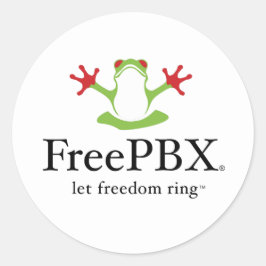 Pegatinas con el logotipo de FreePBX (clásico)