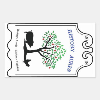 Pegatinas con el logotipo de History Acres