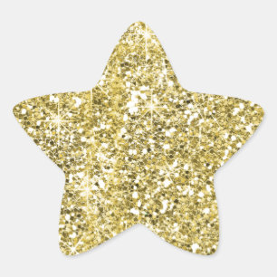 Pegatinas con forma de estrella de falso brillo do