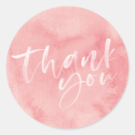 pegatinas con letras rosas de Rubor gracias