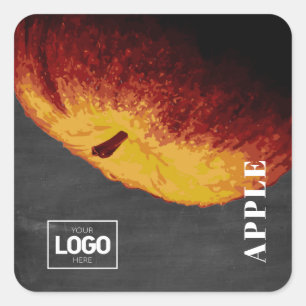 Pegatinas con logotipo de Brandy Apple para produc