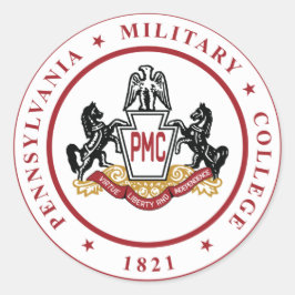 * Pegatinas con logotipo de sello PMC