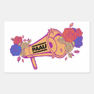 Pegatinas con logotipo Megaphone (sencillo)