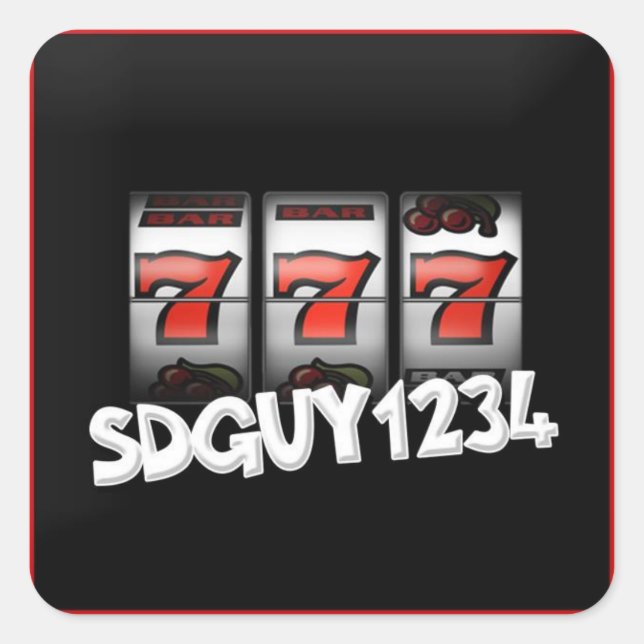 PEGATINAS con logotipo SDGuy (Anverso)