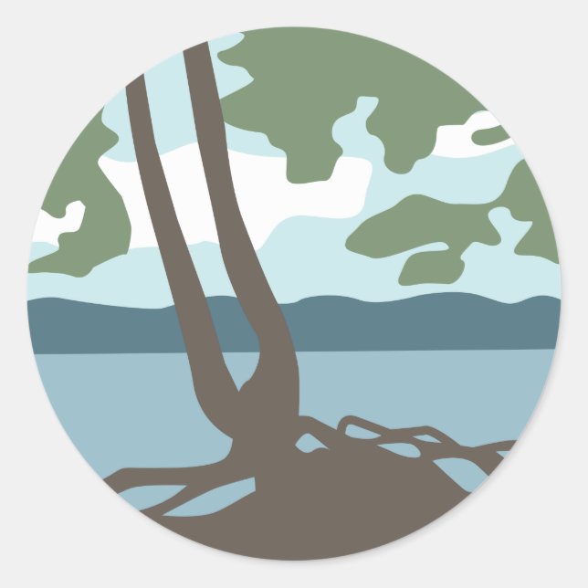 Pegatinas con logotipo simple (Anverso)