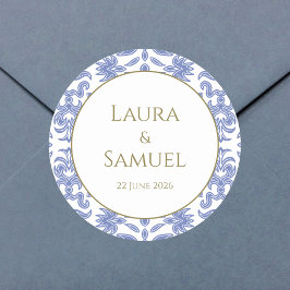 Pegatinas con patrones de Stone Blue