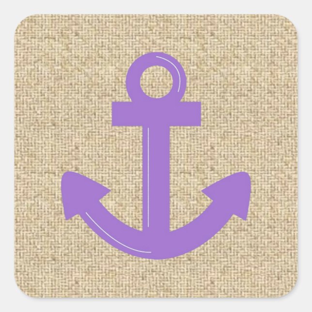 Pegatinas con problemas en el ancla de un barco mo (Anverso)