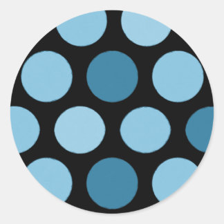 Pegatinas con puntos azules #2