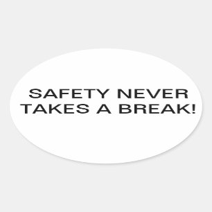 PEGATINAS CON SAFETY-SLOGAN. CALIFICADO