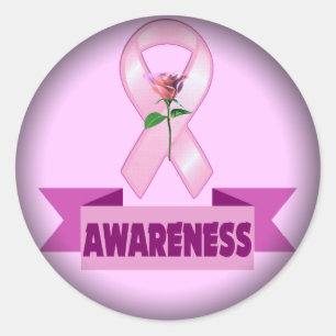 Pegatinas - Conciencia sobre el cáncer de mama