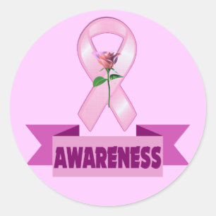 Pegatinas - Conciencia sobre el cáncer de mama